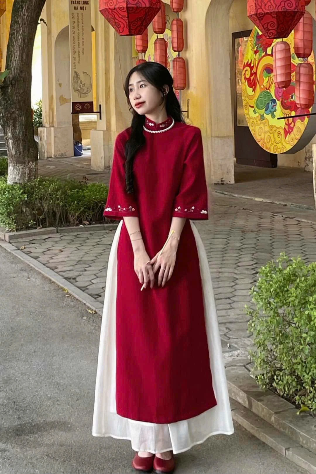 Ảnh minh họa cho danh mục Áo dài cách tân